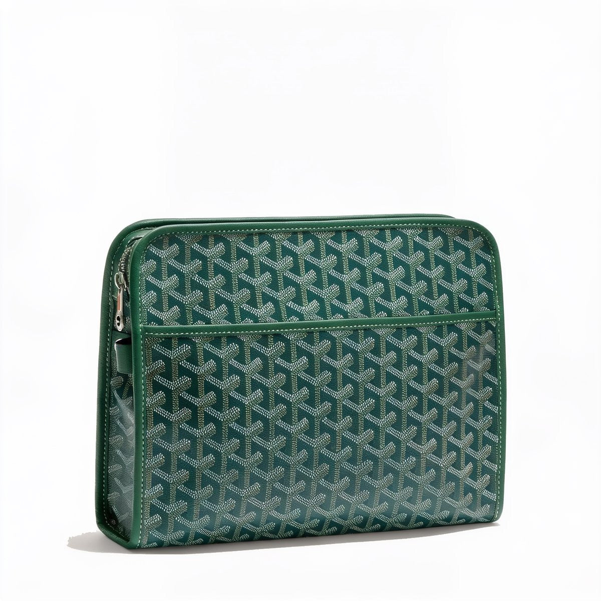Canvas Toiletry Bag - Large - Green