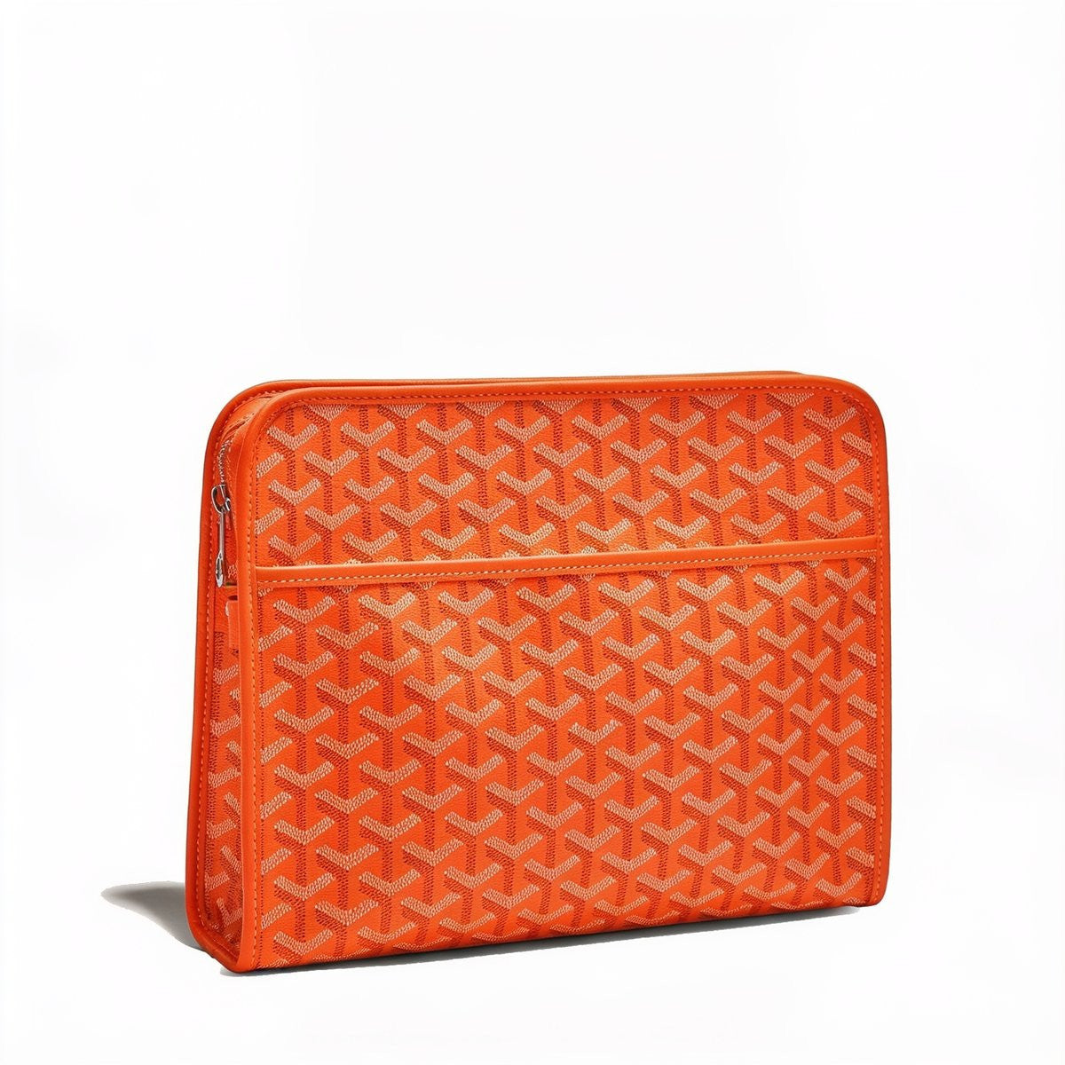 Canvas Toiletry Bag - Large - Orange
