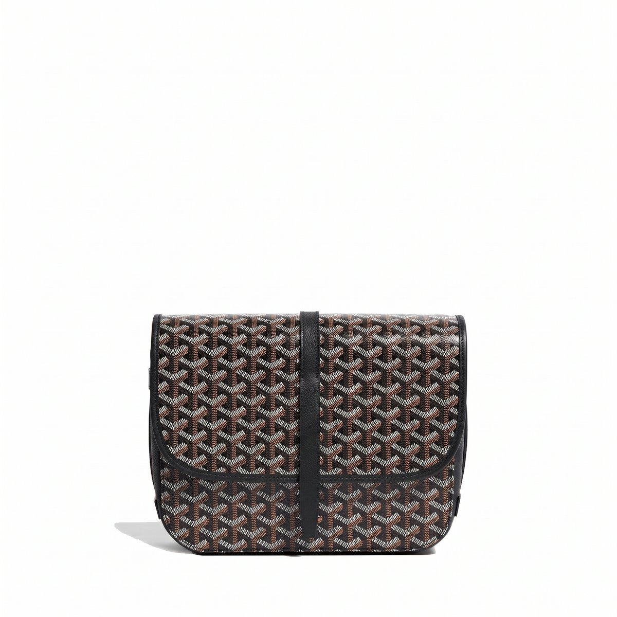 Canvas Crossbody Messenger - Medium - Black - 2