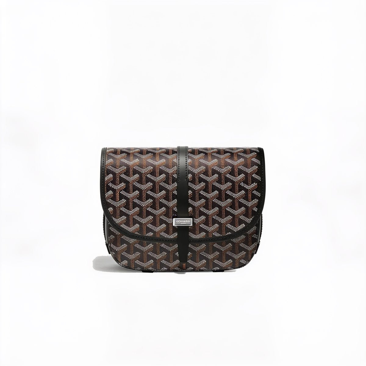Canvas Crossbody Messenger - Small - Black - 2