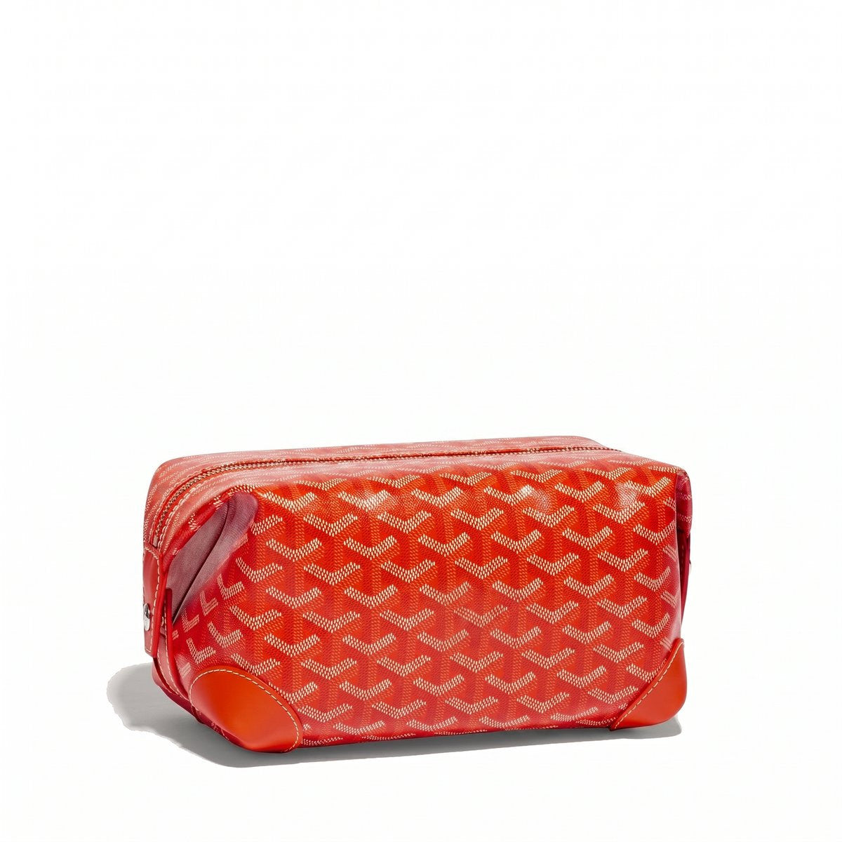 Canvas Bowling Toiletry Bag - Orange