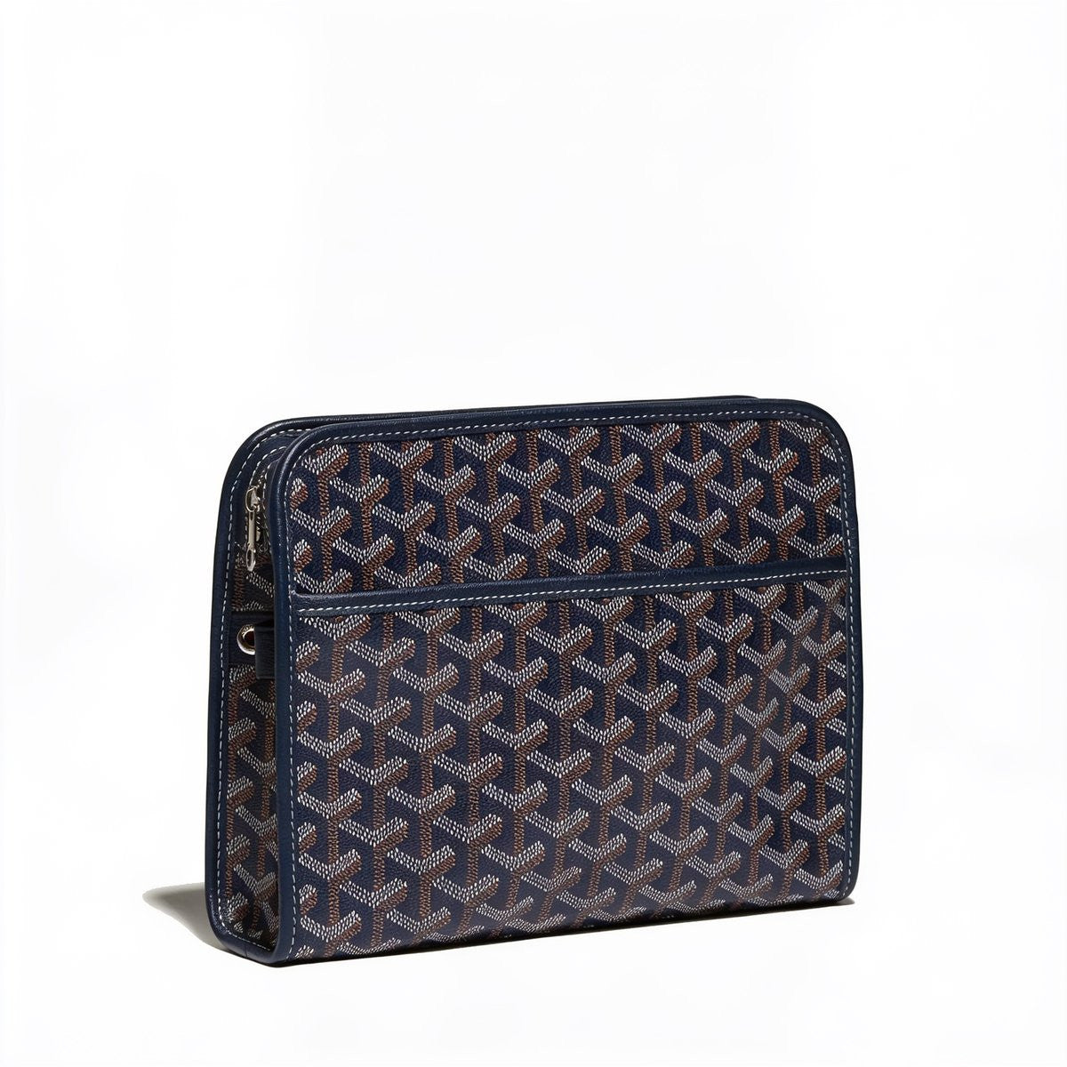 Canvas Toiletry Bag - Medium - Navy Blue