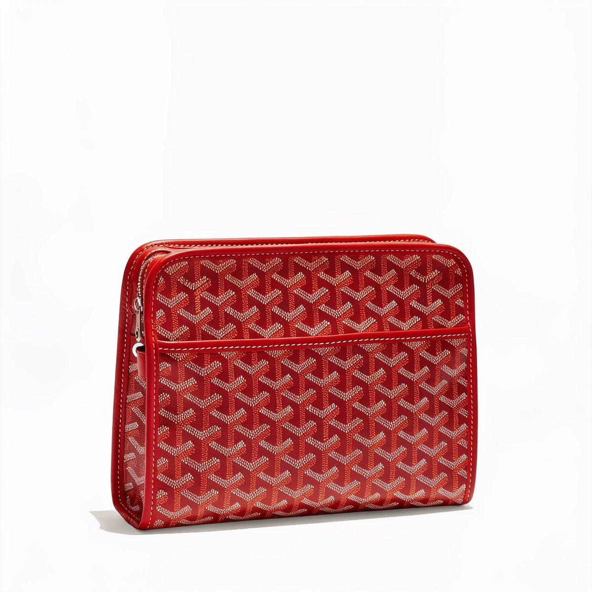 Canvas Toiletry Bag - Medium - Red