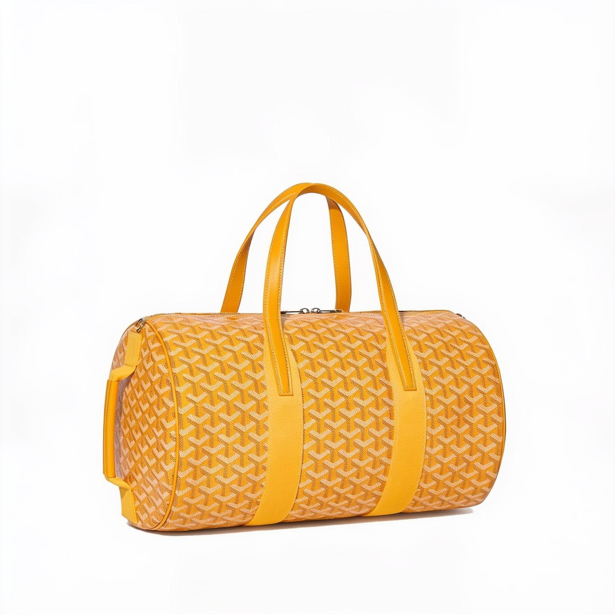 Canvas Sports Duffel Bag - Yellow