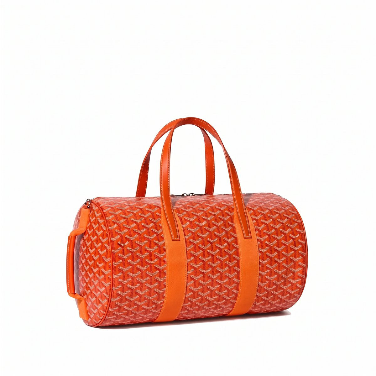 Canvas Sports Duffel Bag - Orange