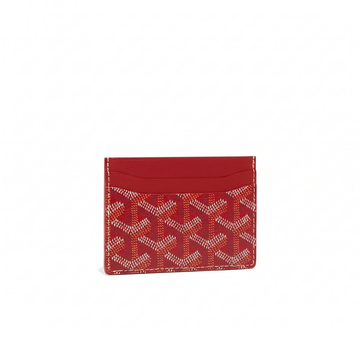 Classic Bi-Fold Card Holder - Red