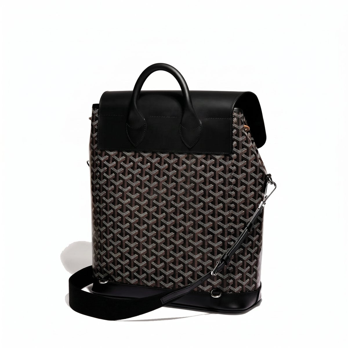 Medium Canvas Backpack - Black - 3