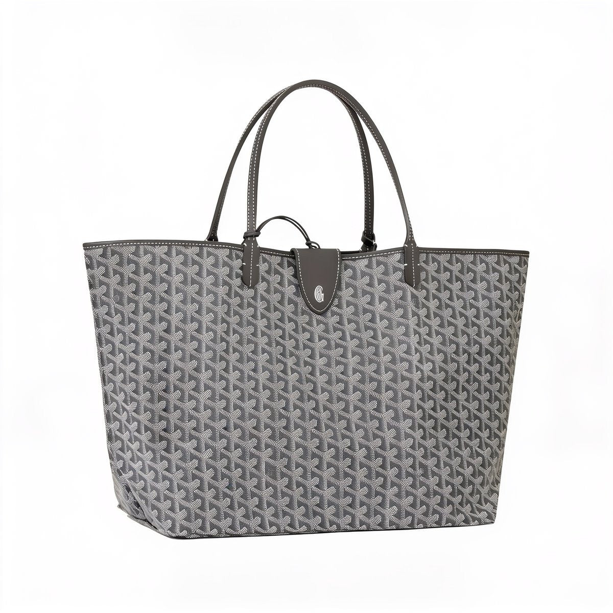 Lightweight Canvas Tote Bag - Large - Grey