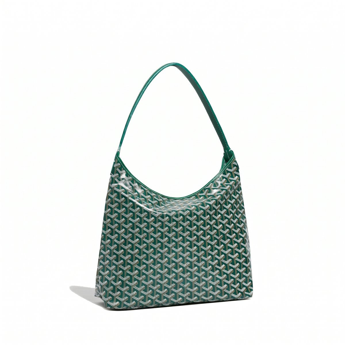 Slouchy Hobo Shoulder Bag - Green