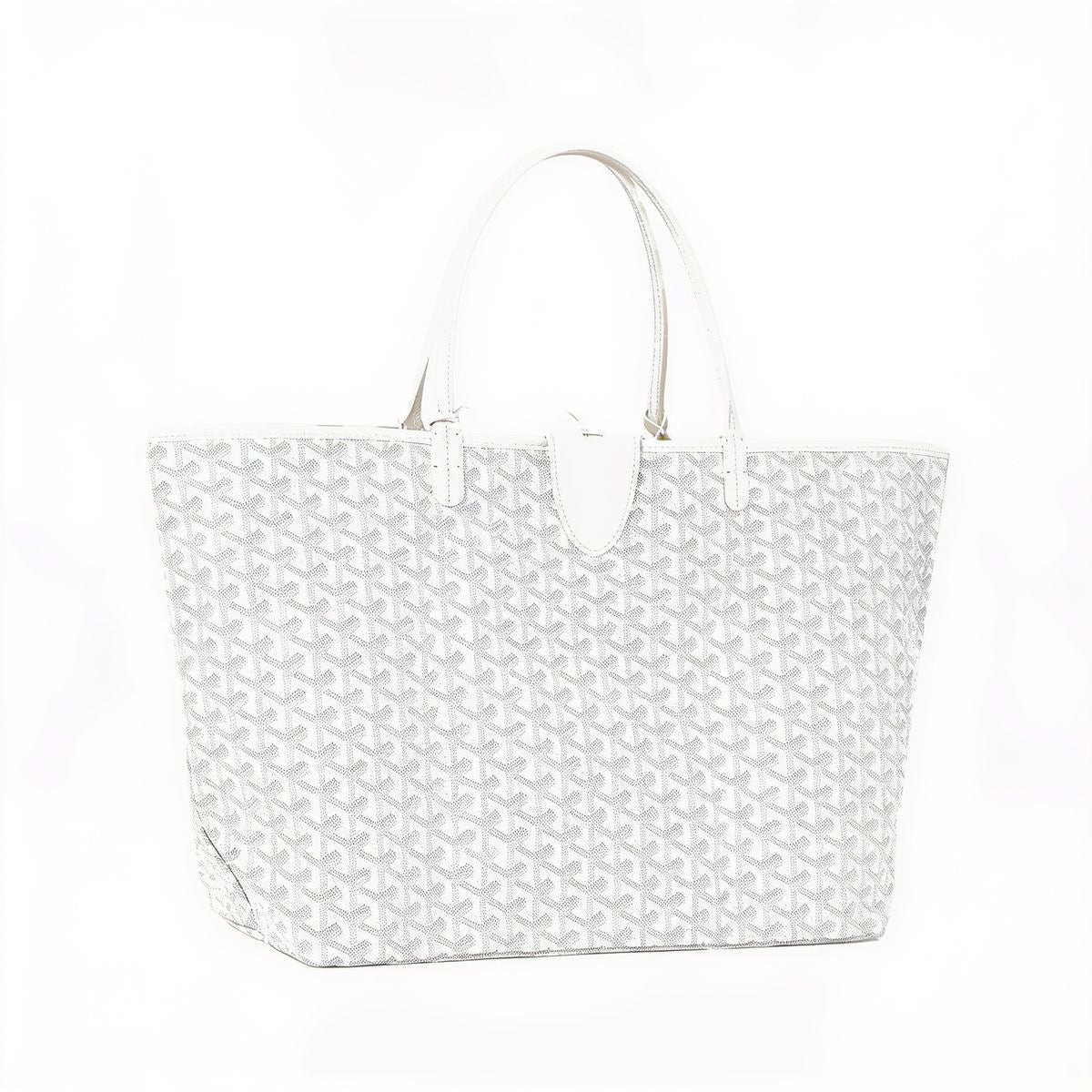 Lightweight Canvas Tote Bag - Large - White