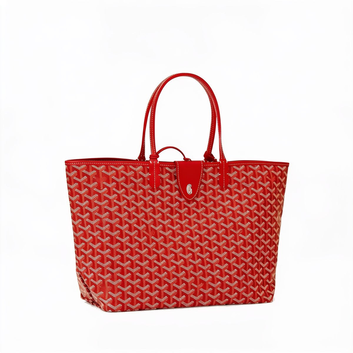 Lightweight Canvas Tote Bag - Small - Red
