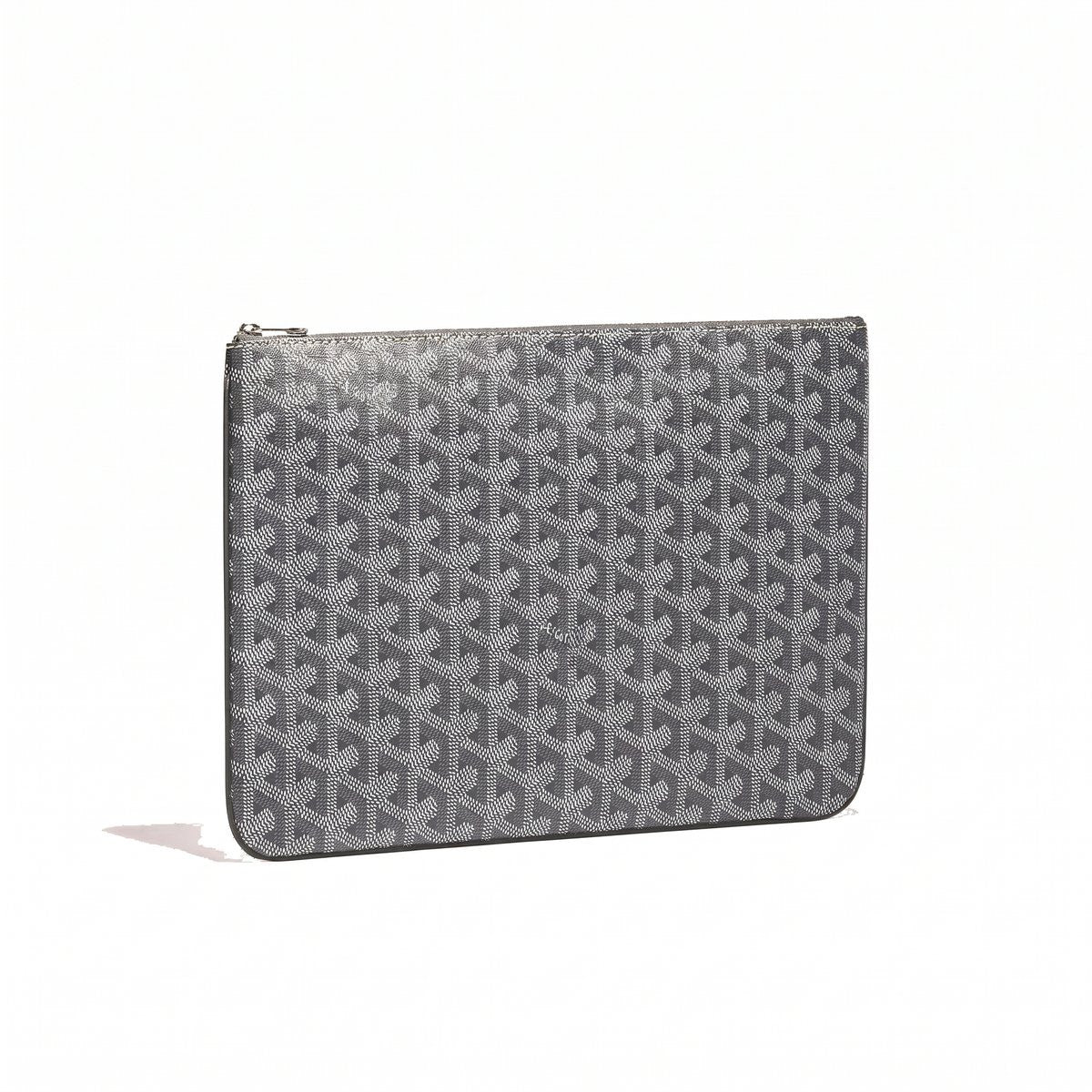 Flat Document Pouch - Medium - Grey