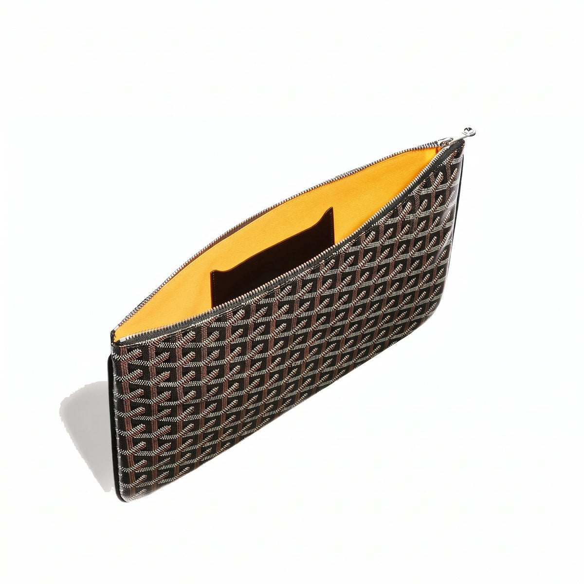 Flat Document Pouch - Medium - Black - 2
