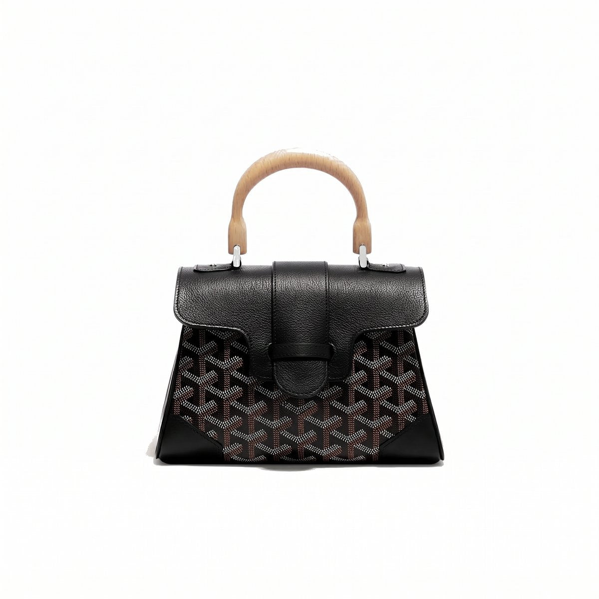 Soft Leather Mini Crossbody Bag - Black - 2