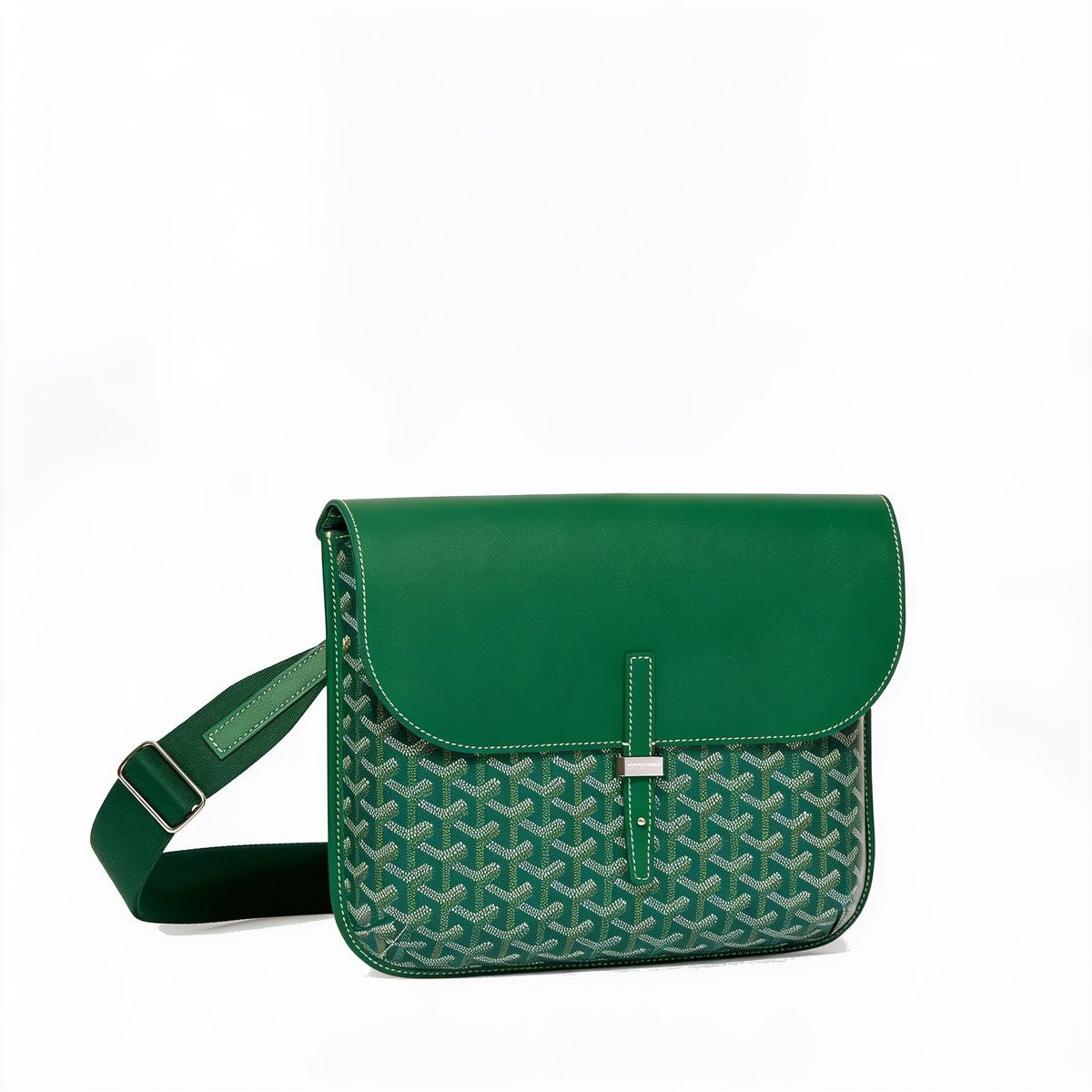 Sporty Messenger Crossbody - Medium - Green