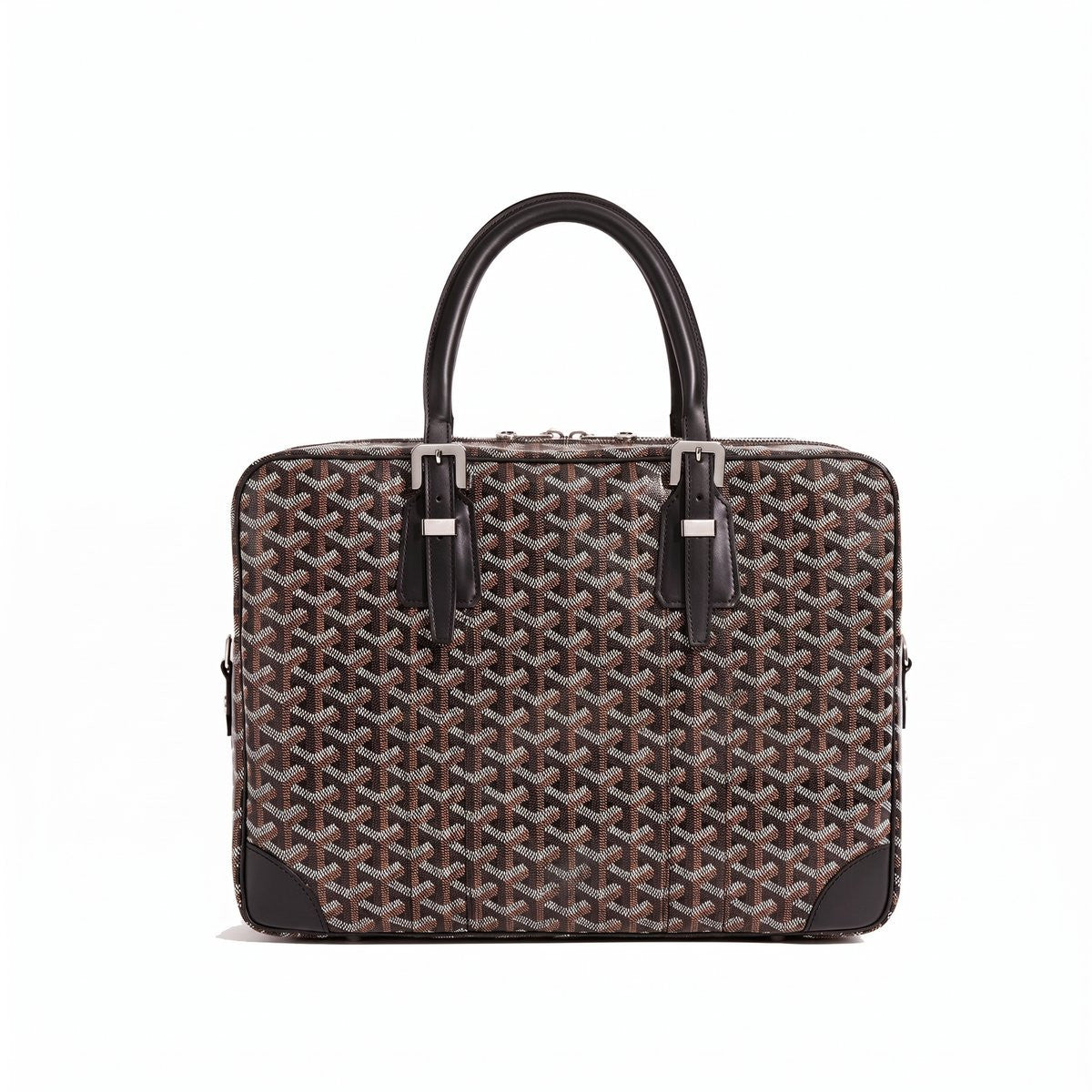 Structured Document Briefcase - Medium - Black - 3