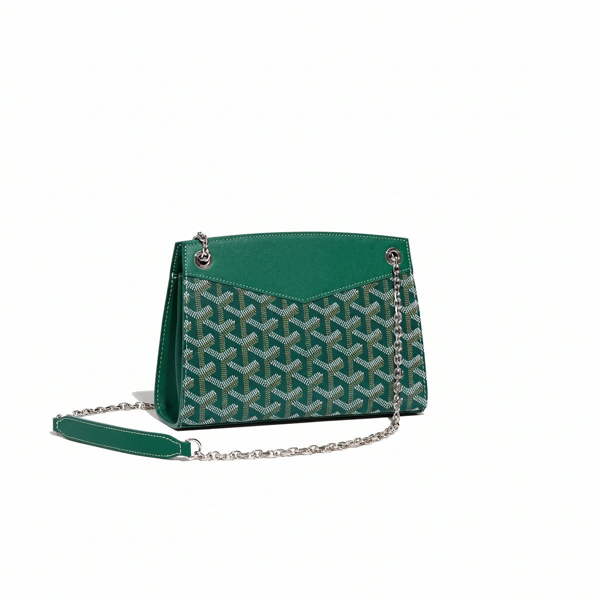 Structured Mini Bucket Bag - Green