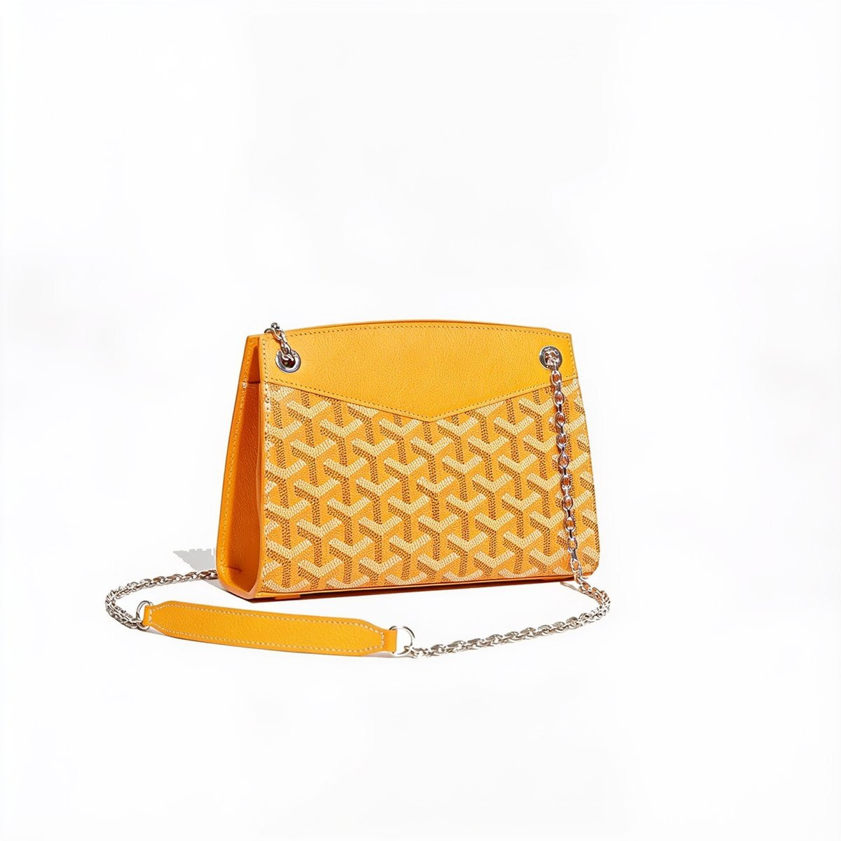 Structured Mini Bucket Bag - Yellow