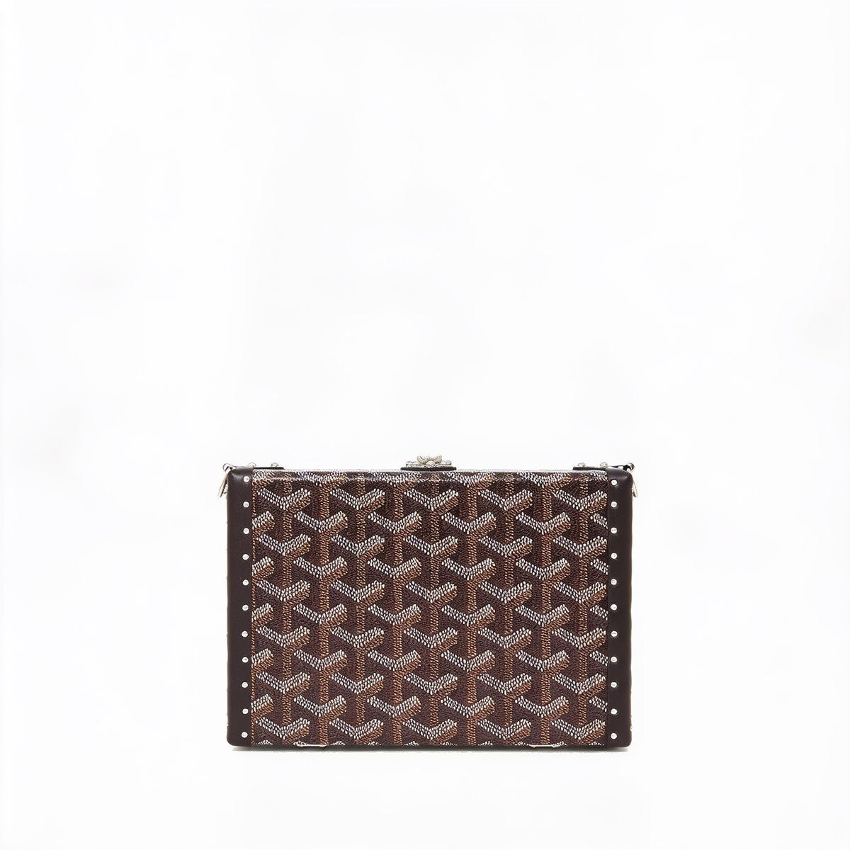 Trunk Crossbody Box Bag - Black - 2