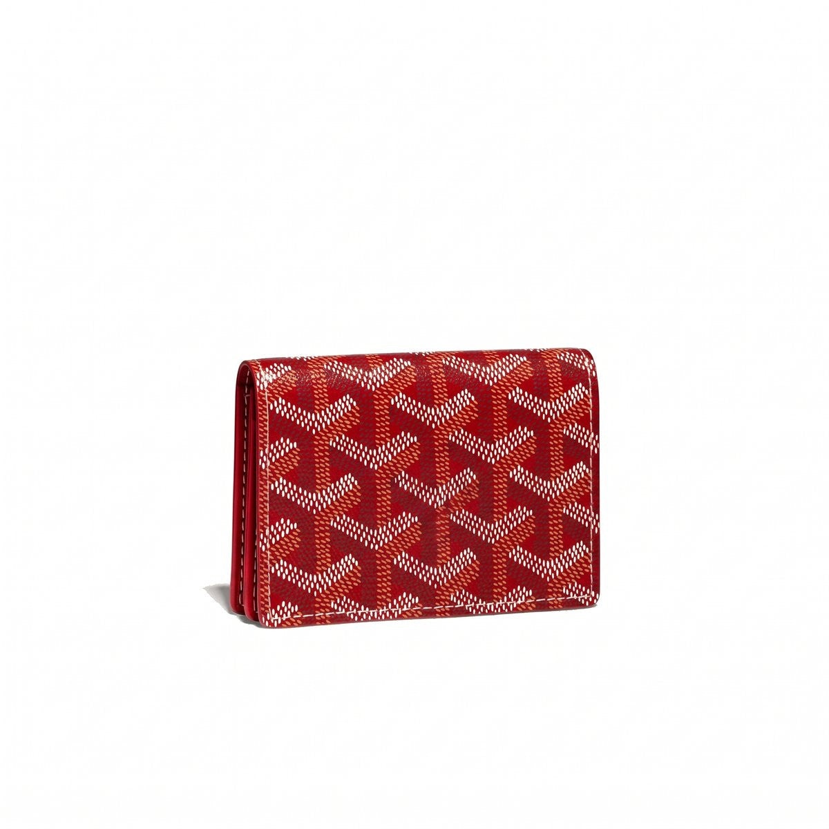 Zip-Around Card Wallet - Red