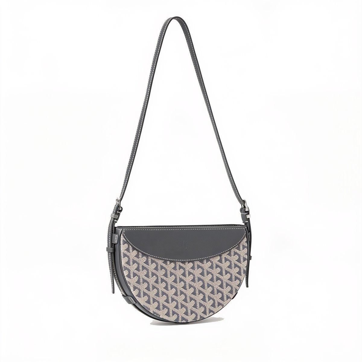 Crescent Shoulder Bag - Grey