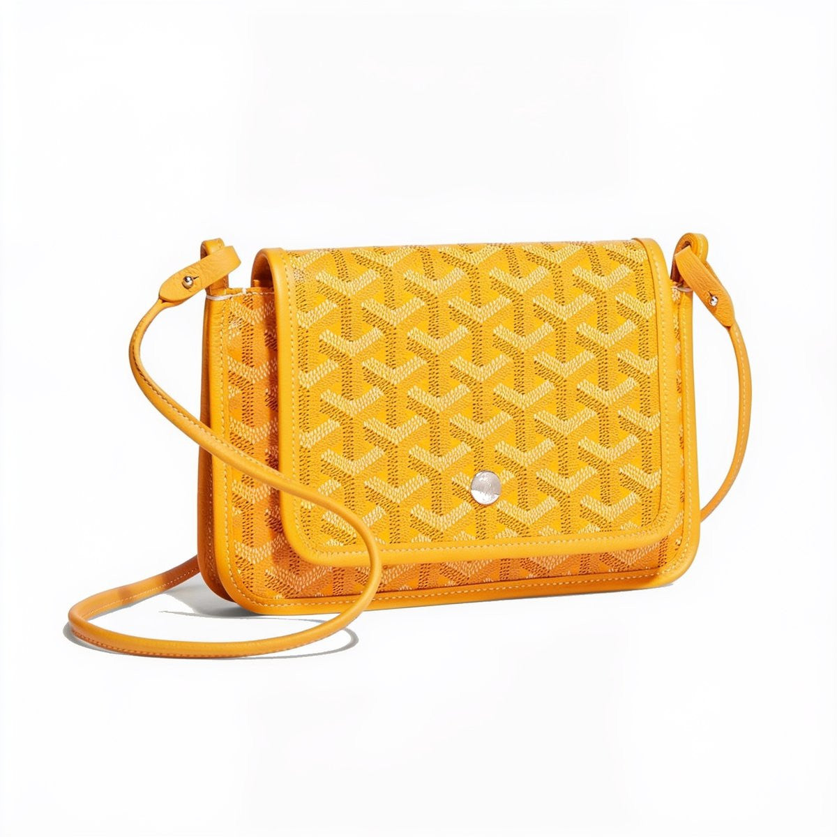 Crossbody Pouch Wallet - Yellow
