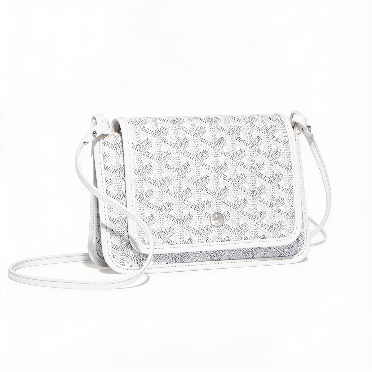 Crossbody Pouch Wallet - White