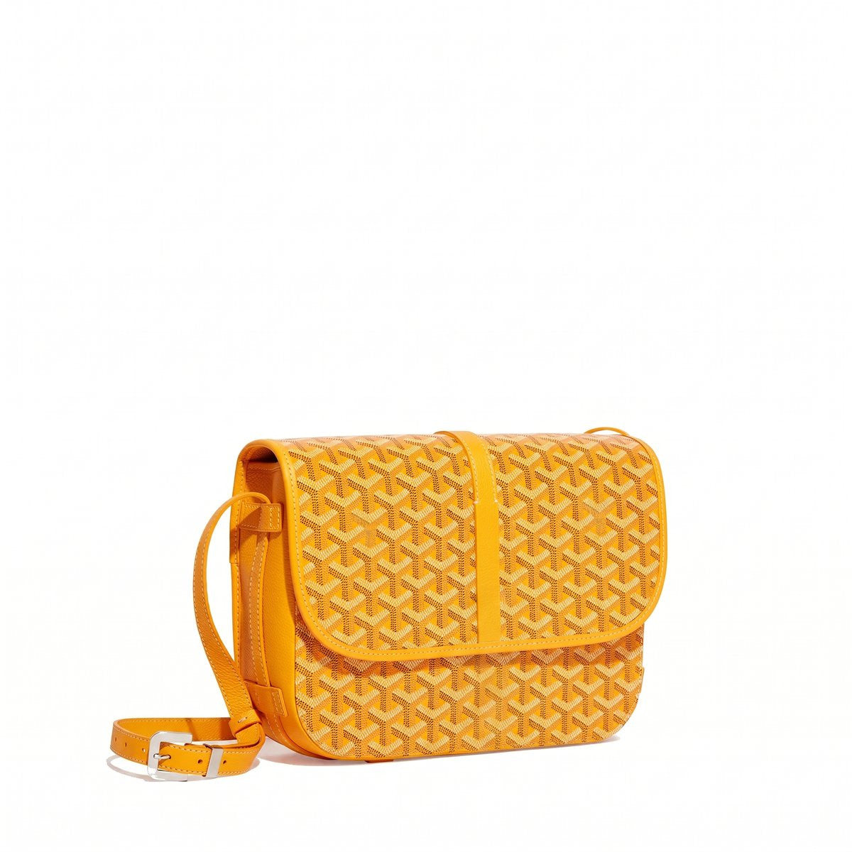 Canvas Crossbody Messenger - Medium - Yellow