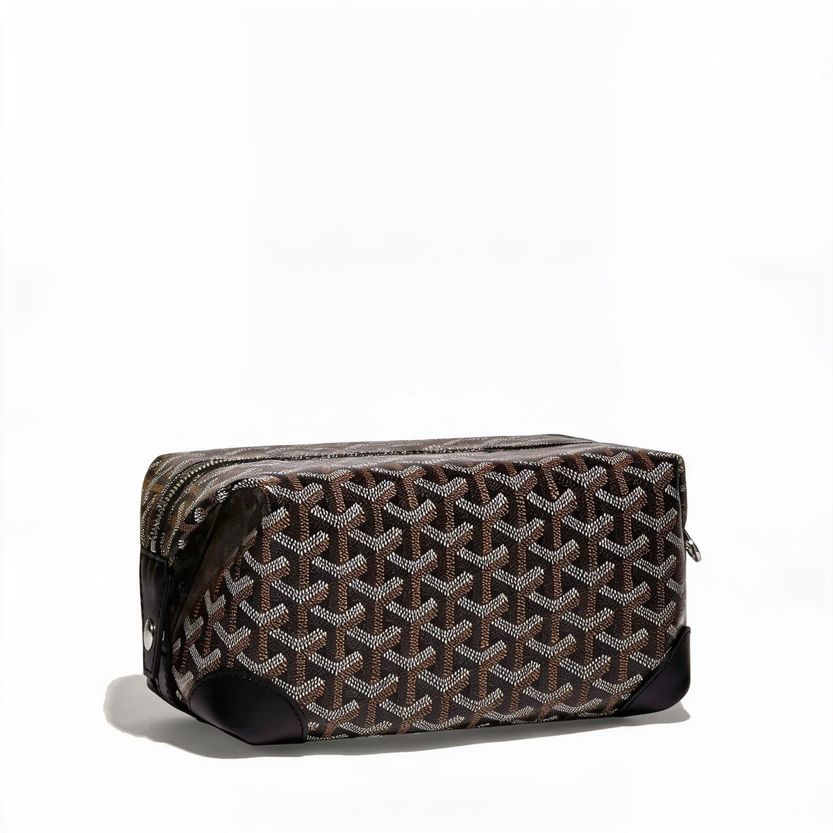 Canvas Bowling Toiletry Bag - Black
