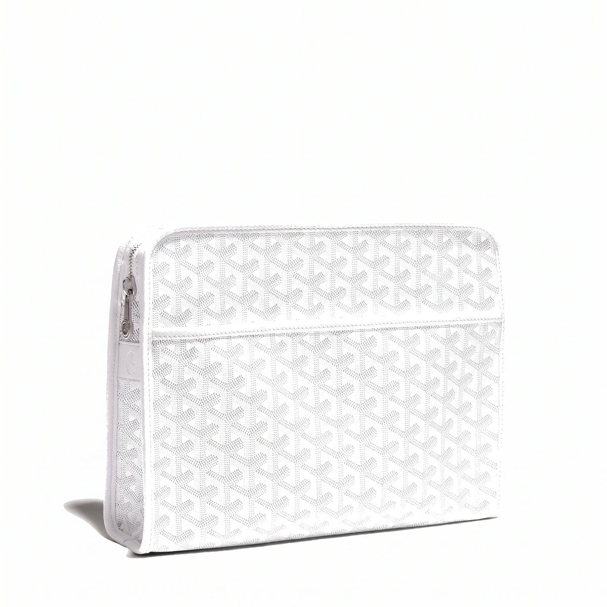 Canvas Toiletry Bag - Large - White