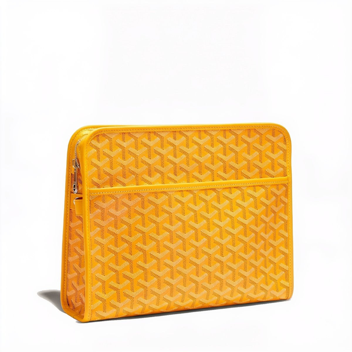 Canvas Toiletry Bag - Large - Yellow