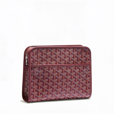 Canvas Toiletry Bag - Medium - Burgundy