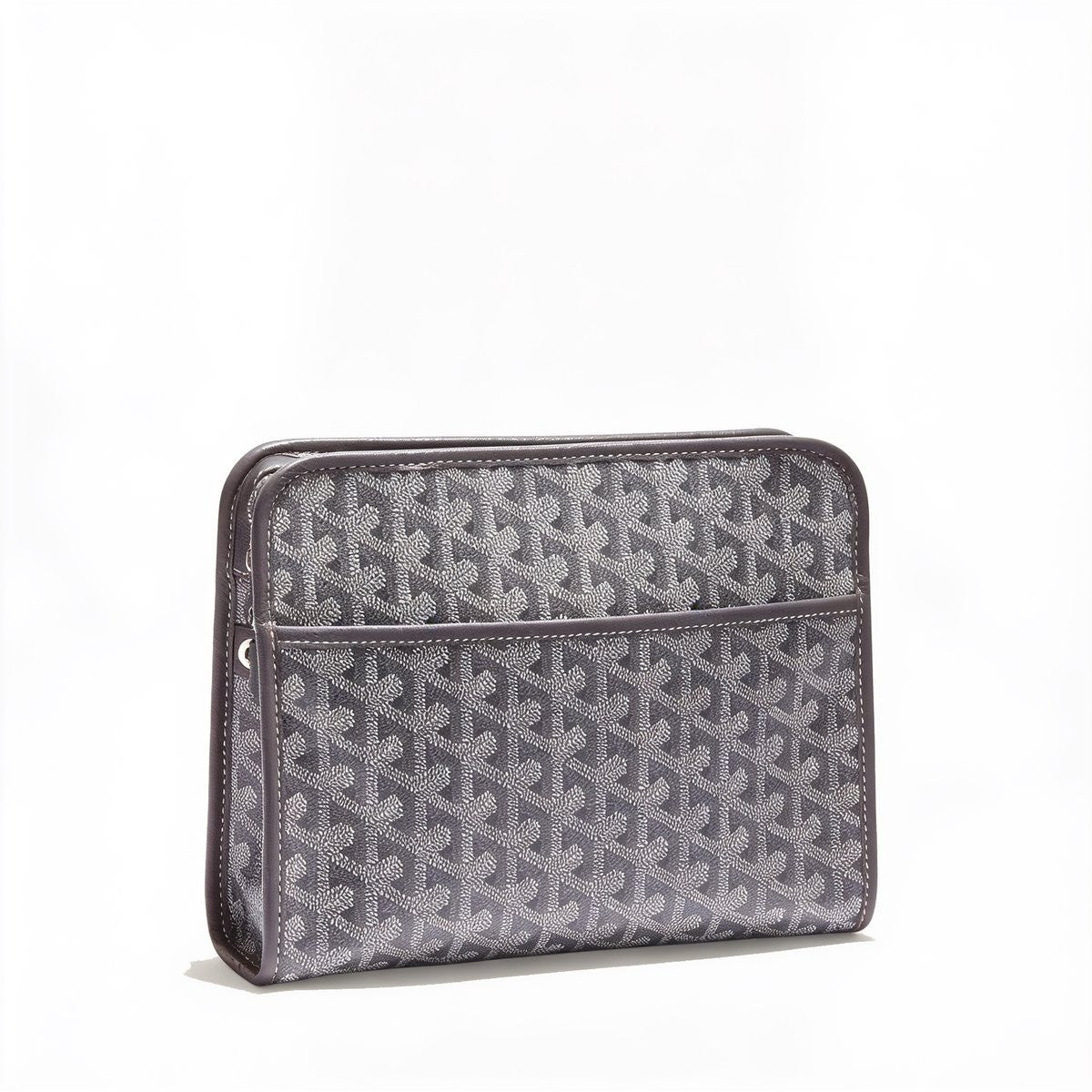 Canvas Toiletry Bag - Medium - Grey