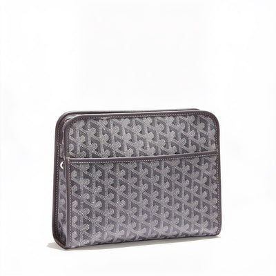 Canvas Toiletry Bag - Medium - Grey