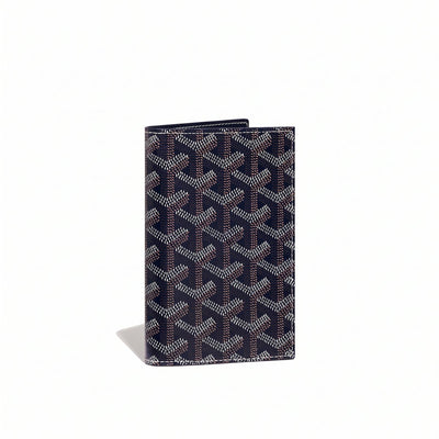 Canvas Passport Cover - Navy Blue