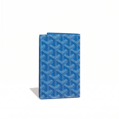 Canvas Passport Cover - Sky Blue