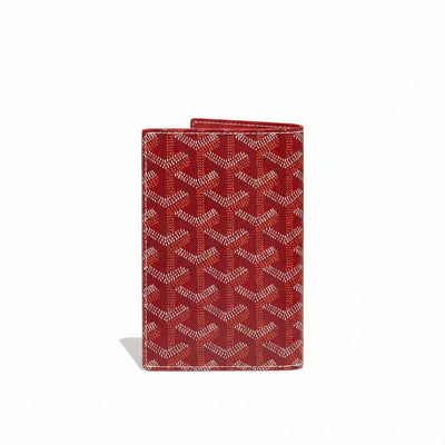 Canvas Passport Cover - Red