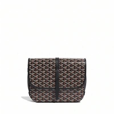 Canvas Crossbody Messenger - Medium - Black - 2