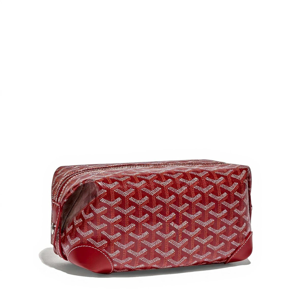 Canvas Bowling Toiletry Bag - Red