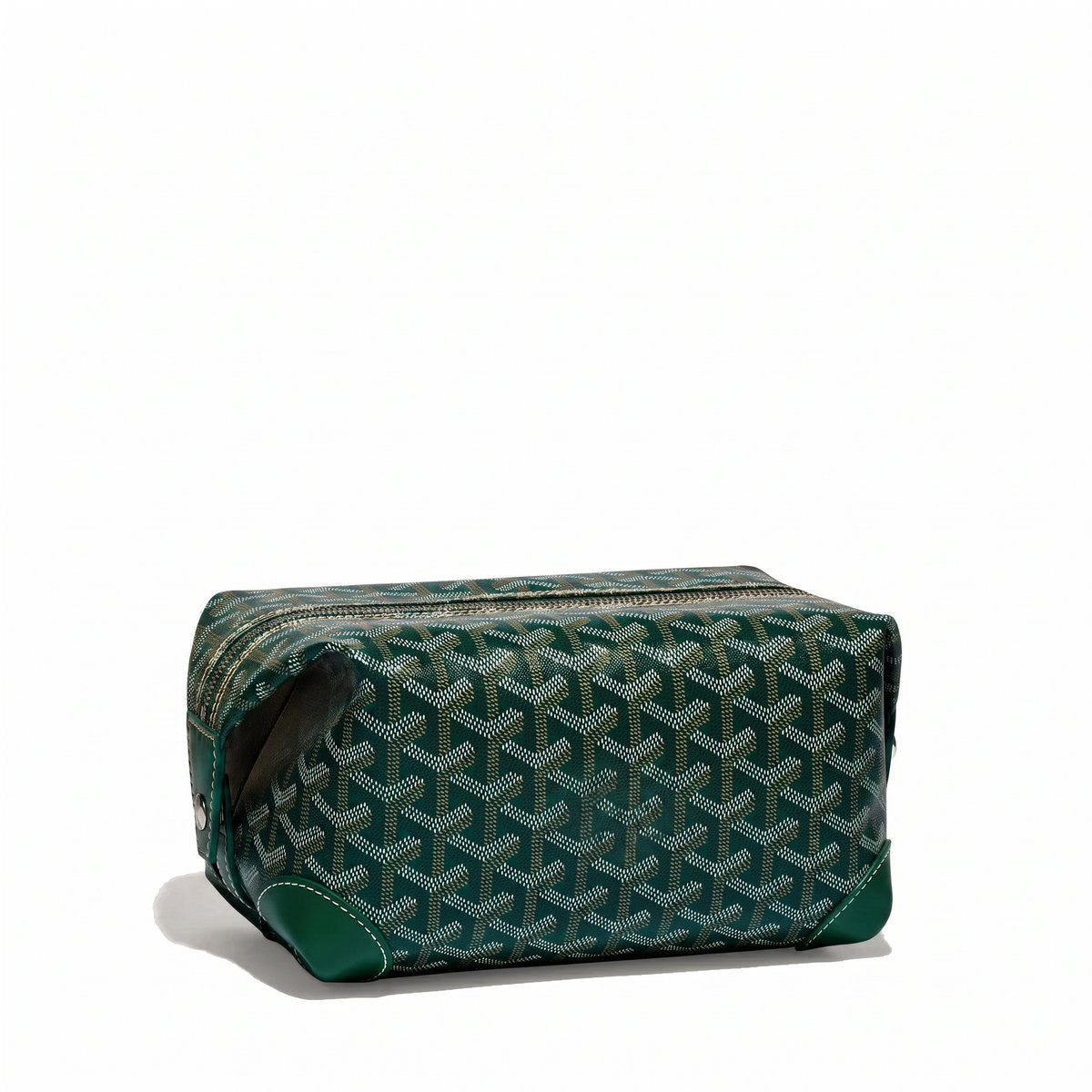 Canvas Bowling Toiletry Bag - Green