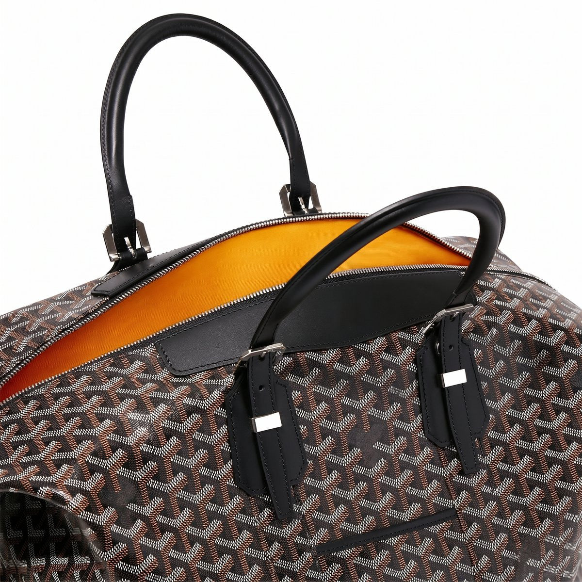 Canvas Bowling Travel Bag - 45cm - Black - 3