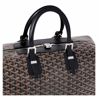 Canvas Bowling Travel Bag - 45cm - Black - 2