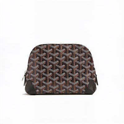 Canvas Cosmetic Pouch - Black - 2