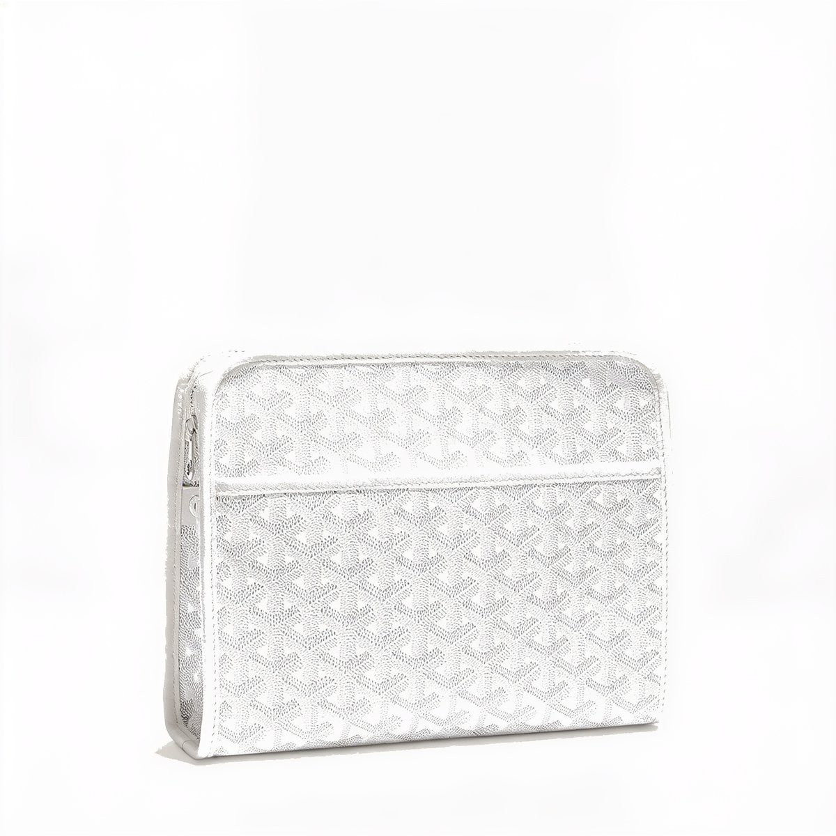 Canvas Toiletry Bag - Medium - White