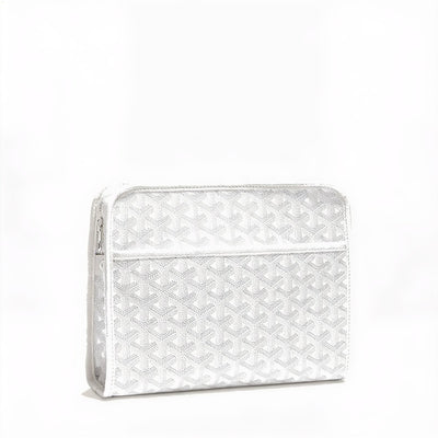 Canvas Toiletry Bag - Medium - White