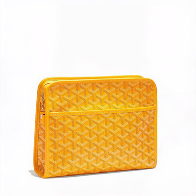 Canvas Toiletry Bag - Medium - Yellow