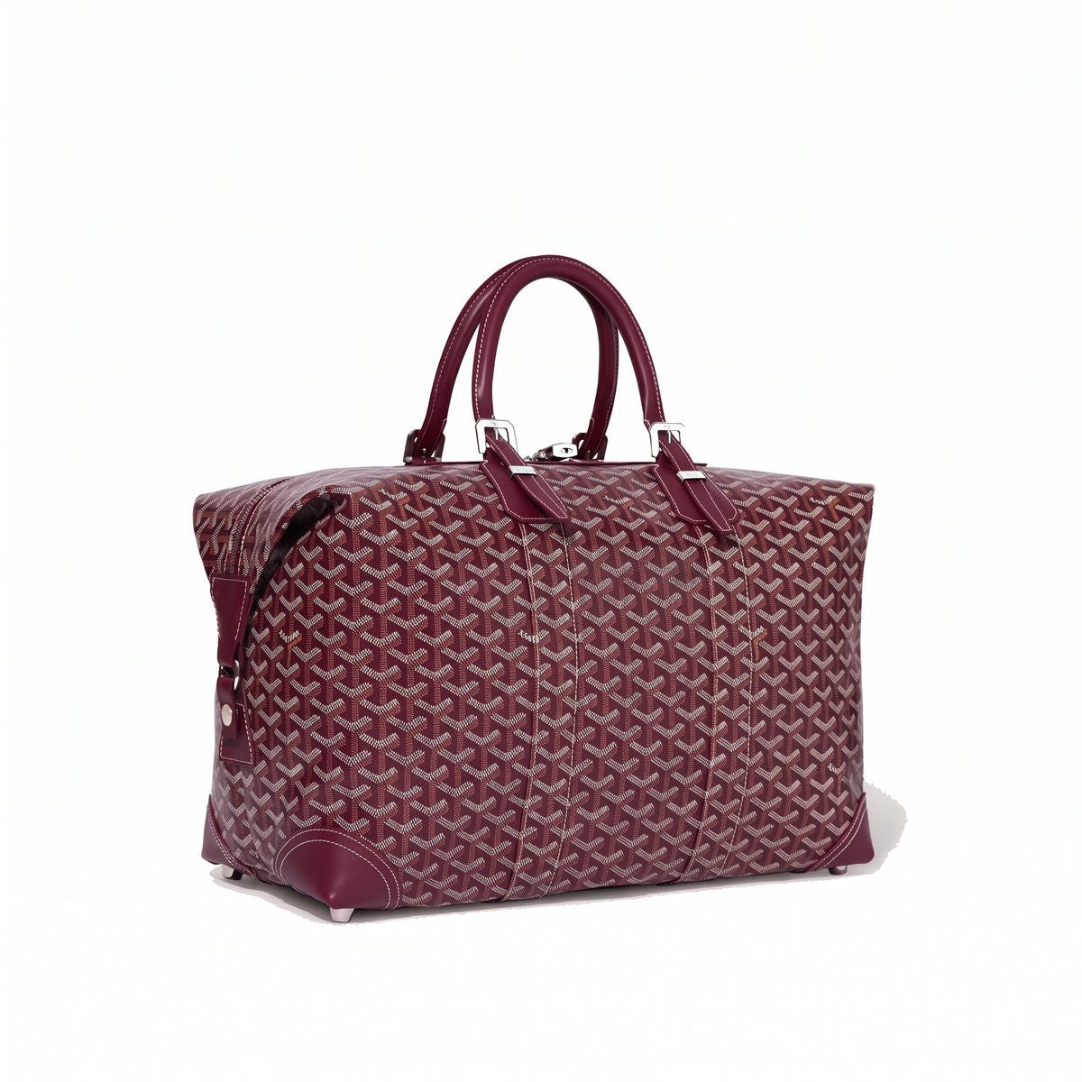 Canvas Bowling Travel Bag - 45cm - Burgundy