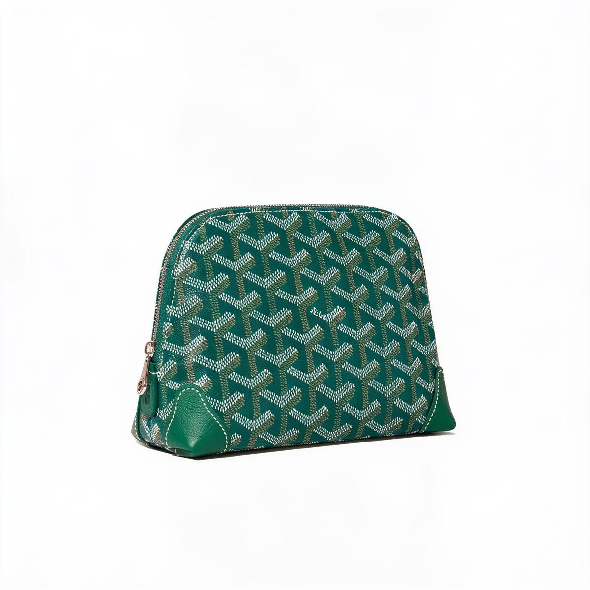 Canvas Cosmetic Pouch - Green