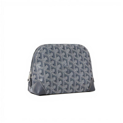 Canvas Cosmetic Pouch - Grey