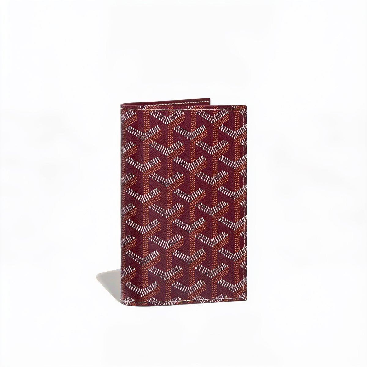 Canvas Passport Cover - Burgundy